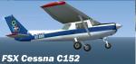 FSX Cessna C152 Olympic Aviation Photoreal Textures.